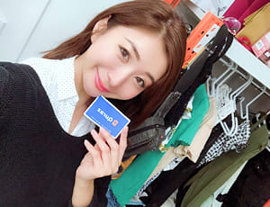 人気モデル中村江莉香さんのトランクルーム活用術 便利なカードキー