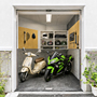 大型バイクガレージ　キュラーズ江東北砂店　オープンタイプ